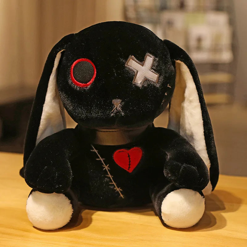 Spooky Gothic Bunny Stuffed Animal