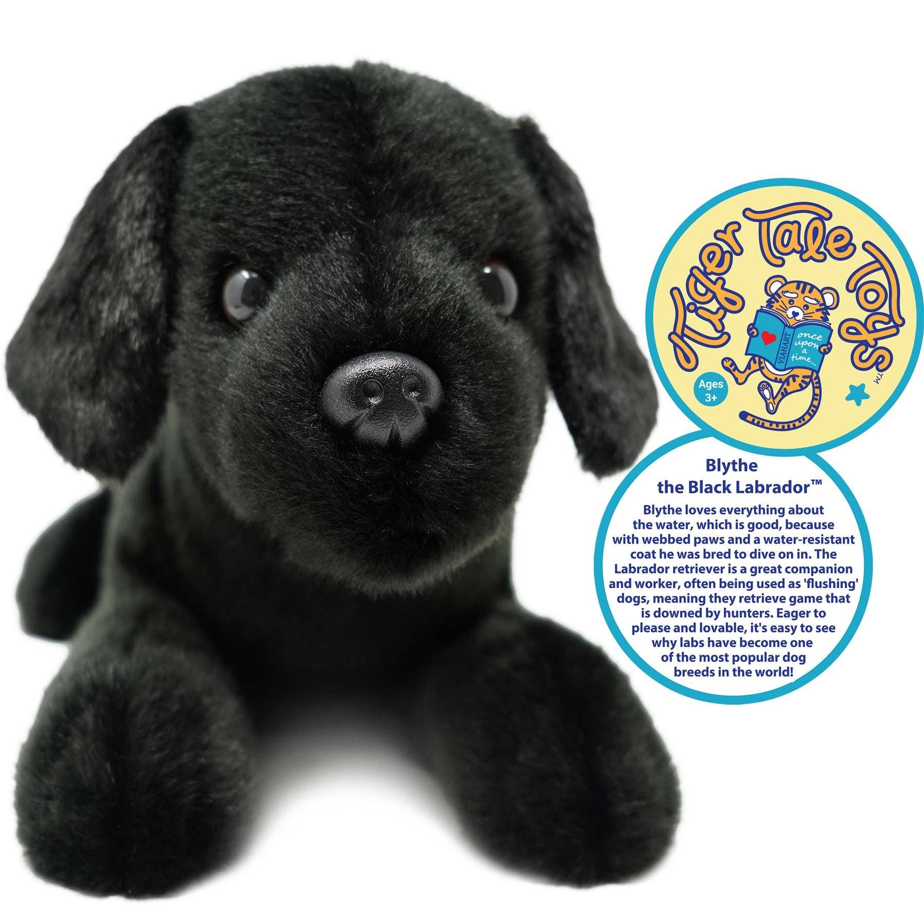 Blythe The Black Lab | 17 Inch Stuffed Animal Plush